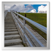 Vor und hinter dem Deich